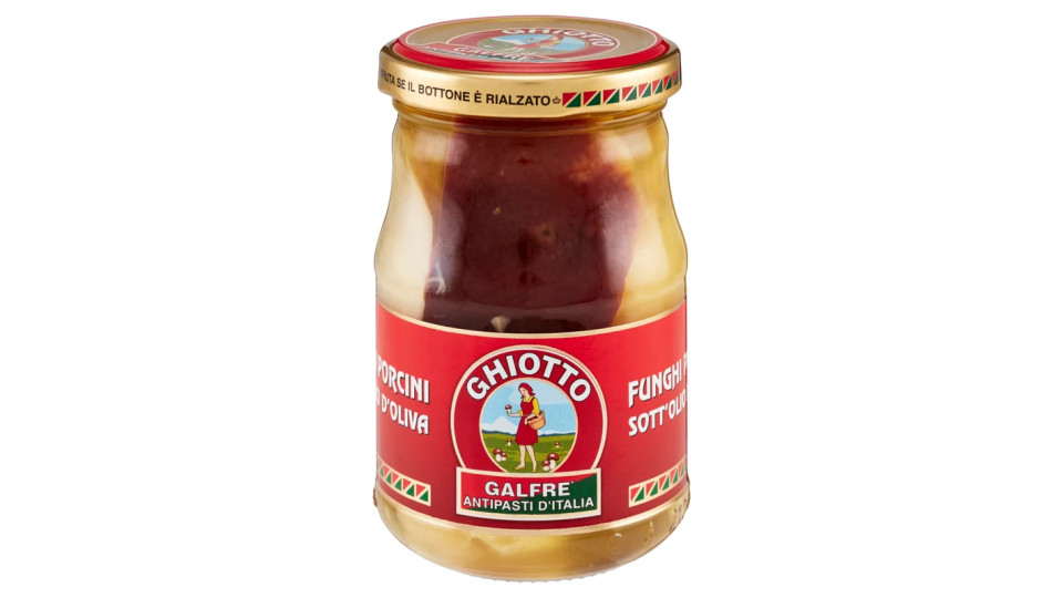 Galfrè Ghiotto Funghi Porcini Sott'Olio d'Oliva
