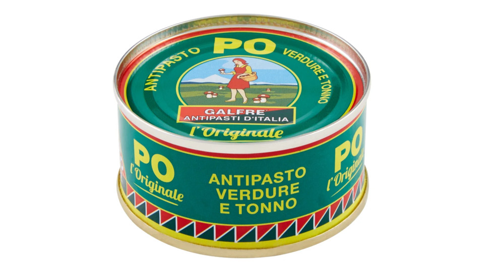 Galfrè Ghiotto Antipasto Po verdure e tonno