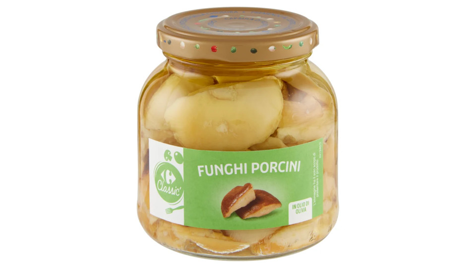 Carrefour Sottolio Funghi Porcini in olio di oliva