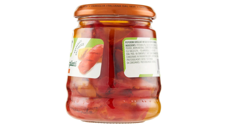 Sacla peperoni grigliati
