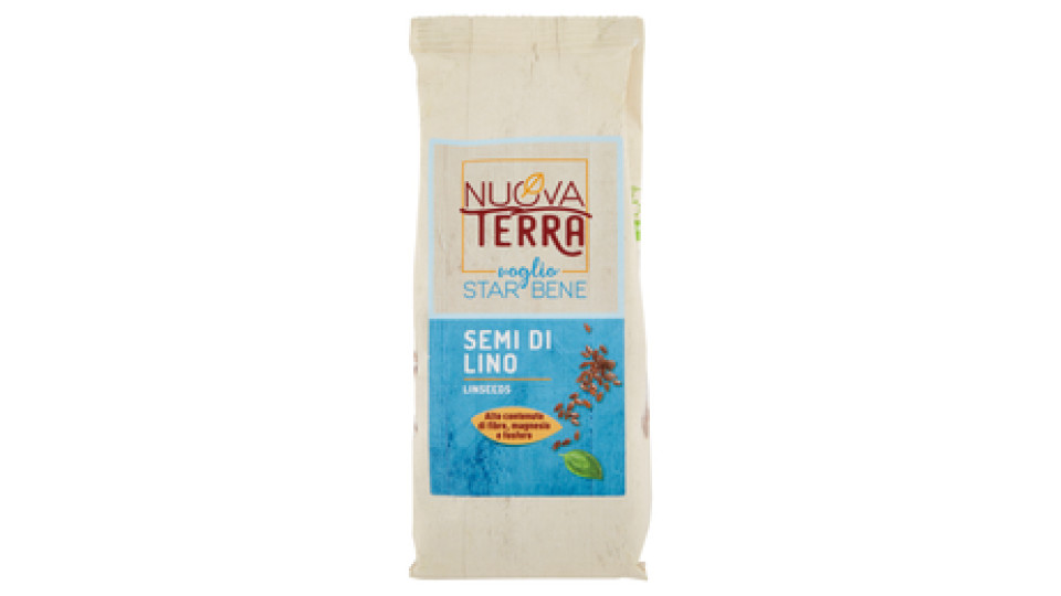 Nuova Terra voglio Star Bene Semi di Lino 150 g