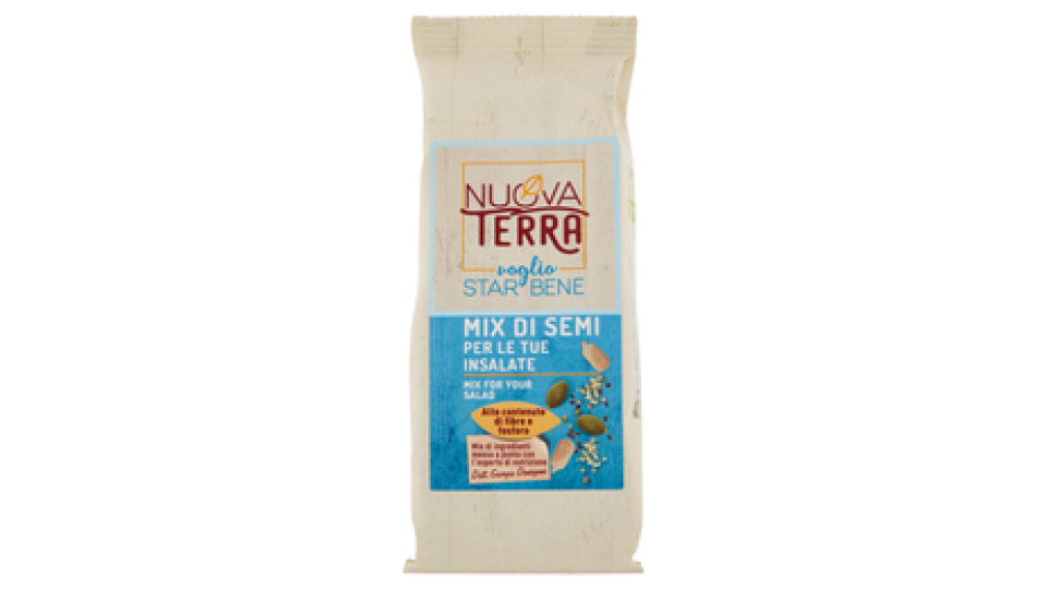Nuova Terra voglio Star Bene Mix di Semi per le Tue Insalate 150 g