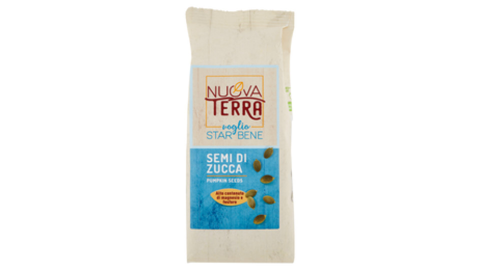 Nuova Terra voglio Star Bene Semi di Zucca 120 g