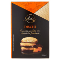 Carrefour Selection Dischi arancia candita con cioccolato fondente