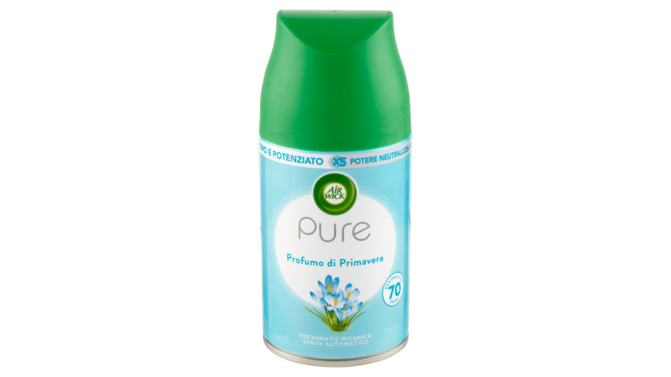 Air Wick Pure Freshmatic Auto Spray Profumo di Primavera