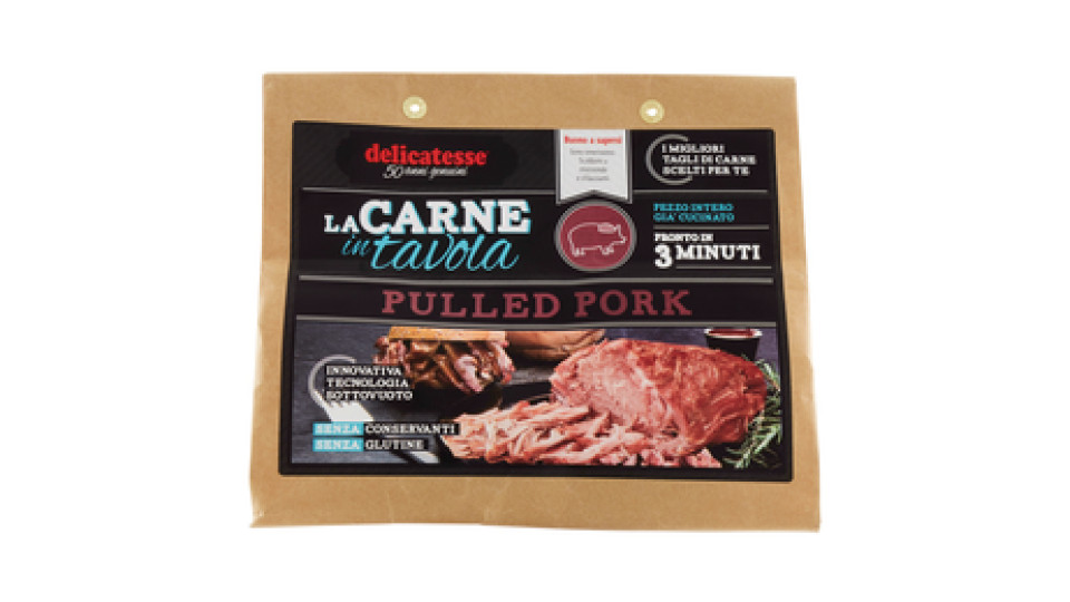 Delicatesse La Carne in tavola Pulled Pork