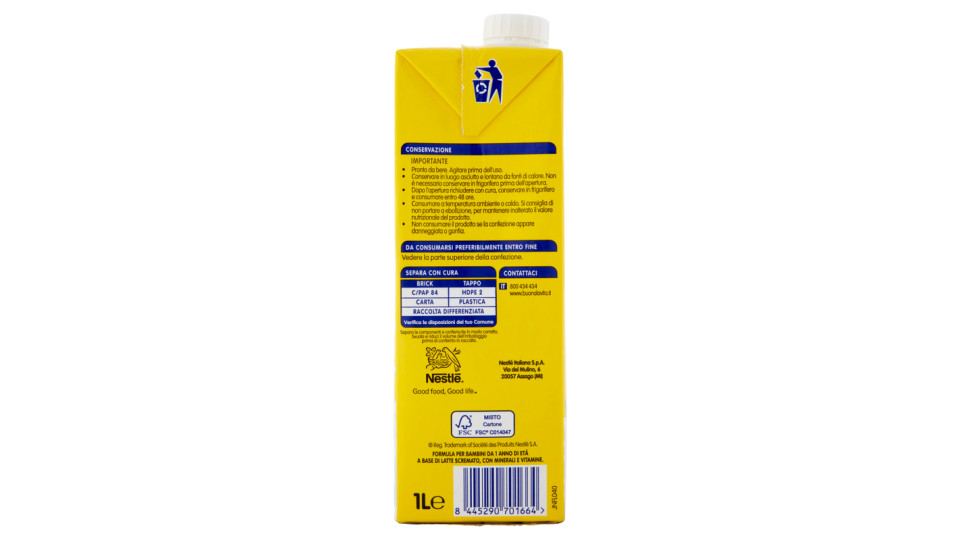 NESTLÉ LATTE MIO Classico Latte di crescita da 1 anno brick