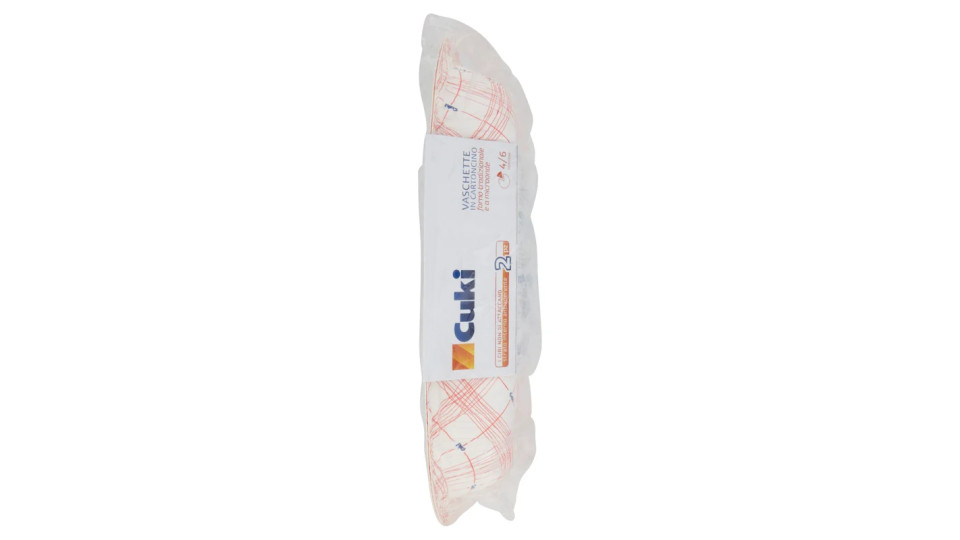 Cuki Cuoce Vaschette in Cartoncino 4/6 porzioni - 2 pz (RC