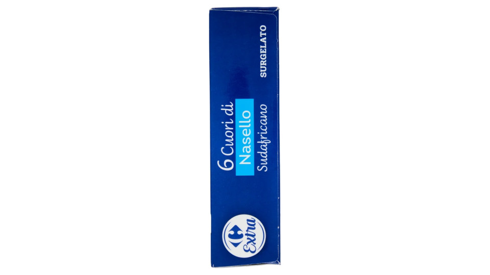 Carrefour Cuori di Nasello Sudafricano Surgelato 6 pezzi