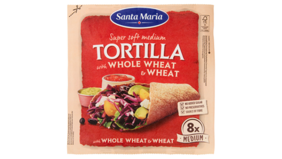 Santa Maria Super soft medium Tortilla Original
