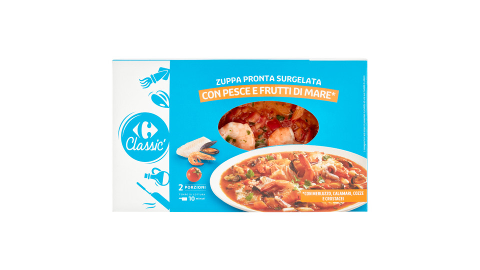 Carrefour Zuppa di Pesce Surgelata