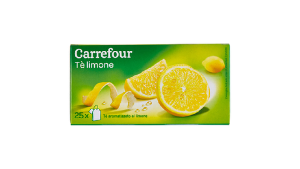 Carrefour Tè limone 25 filtri
