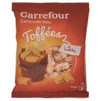 Carrefour Toffées al Latte caramelle mou