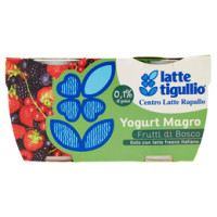 latte tigullio Yogurt Magro Frutti di Bosco