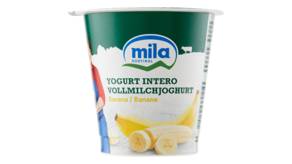 Mila yogurt banana gr125