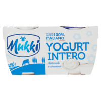 Mukki solo da latte 100% toscano yogurt intero Naturale cremoso