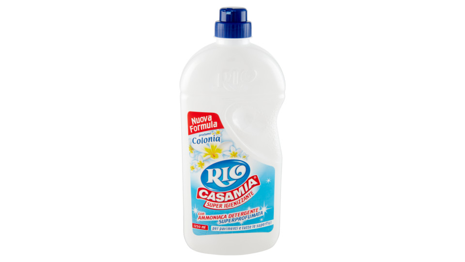 Rio Casamia Igienizzante con Ammoniaca Detergente profumo Colonia