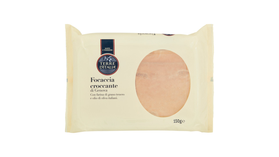 Terre d'Italia Focaccia croccante genovese