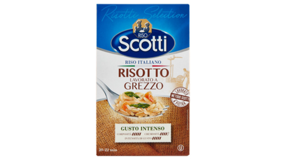 Riso Scotti Risotti Selection Risotto Lavorato a Grezzo 1 Kg