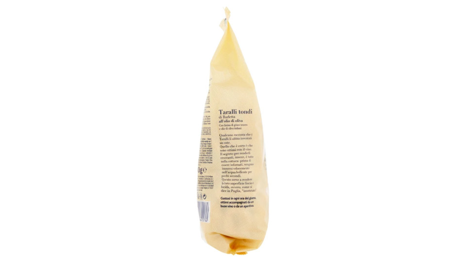 Terre d'Italia Tarallini di Barletta all'olio di oliva (16%)