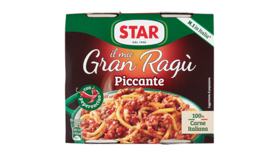 Star il Mio Gran Ragù Piccante con Peperoncino