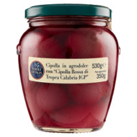 Terre d'Italia Cipolle in agrodolce con Cipolla Rossa di Tropea Calabria IGP