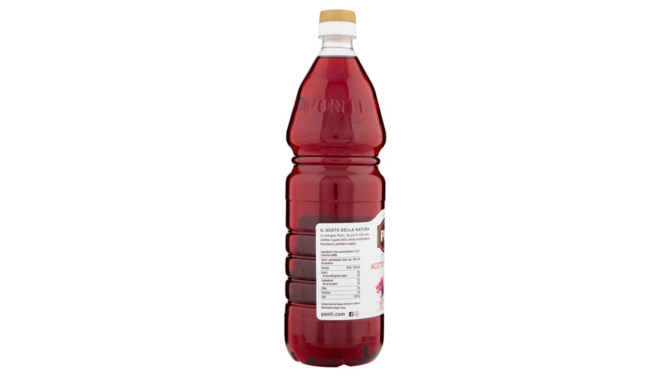 Ponti Aceto di Vino Rosso Pet