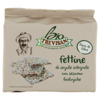 Bio Fettine di Segale Integrale con Sesamo Biologiche