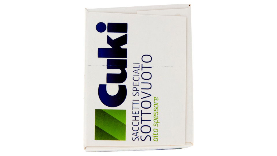 Cuki Conserva Sacchetti speciali Sottovuoto (20 x 30 cm