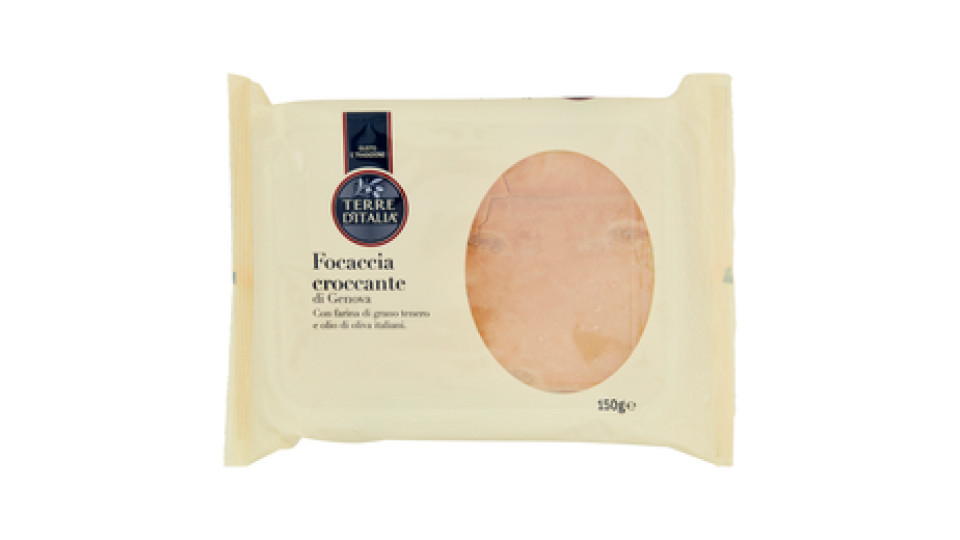Terre d'Italia Focaccia croccante genovese