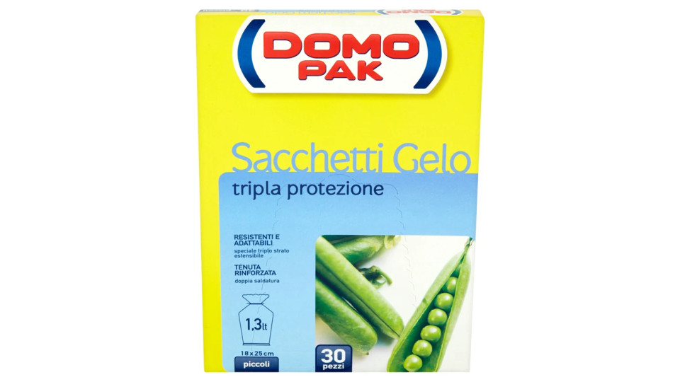 Domopak Sacchetti Gelo tripla protezione piccoli (1,3 lt