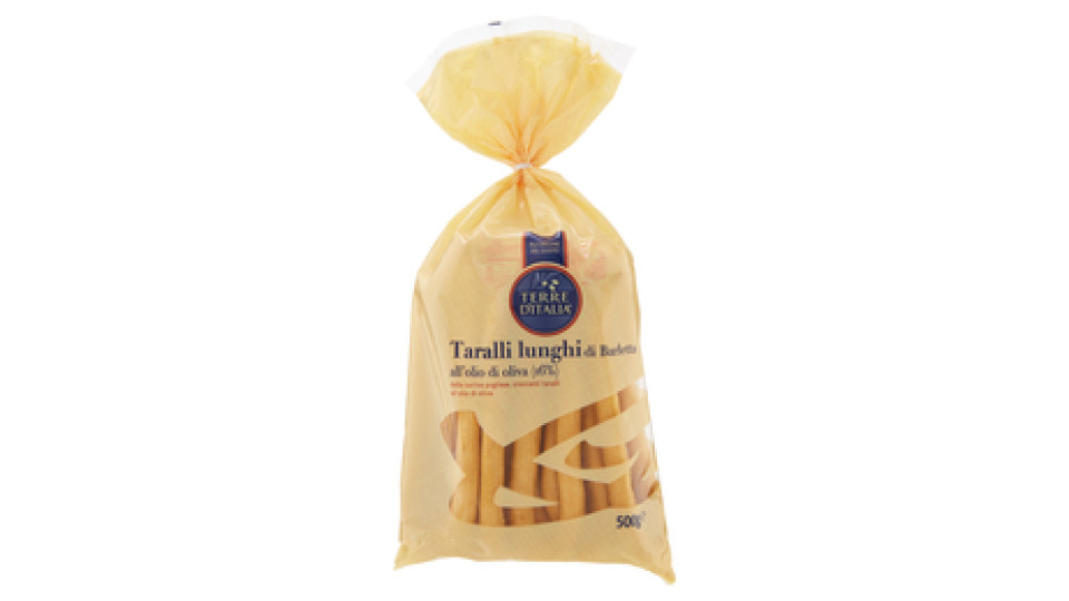 Terre d'Italia Taralli lunghi di Barletta all'olio di oliva (16%)