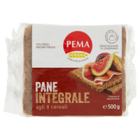 Pema, 4 tipi di pane integrale biologico segale farro 4 cereali lino