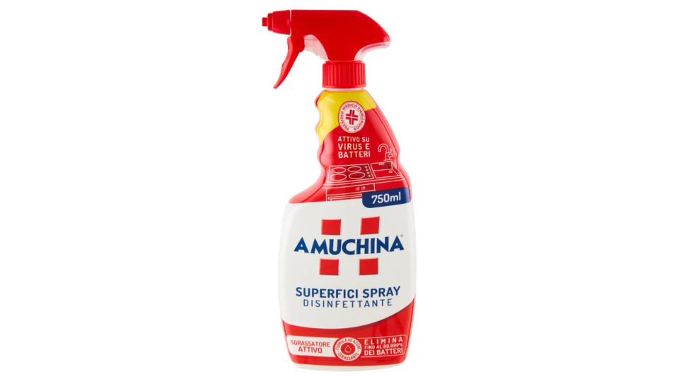 Amuchina Superfici Spray Disinfettante Sgrassatore Attivo