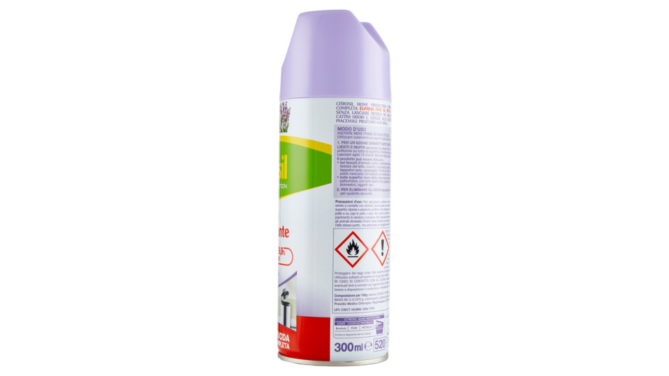 Citrosil Home Protection Spray Disinfettante con essenze di lavanda
