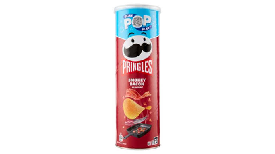 Pringles Smokey Bacon Flavour 175 g