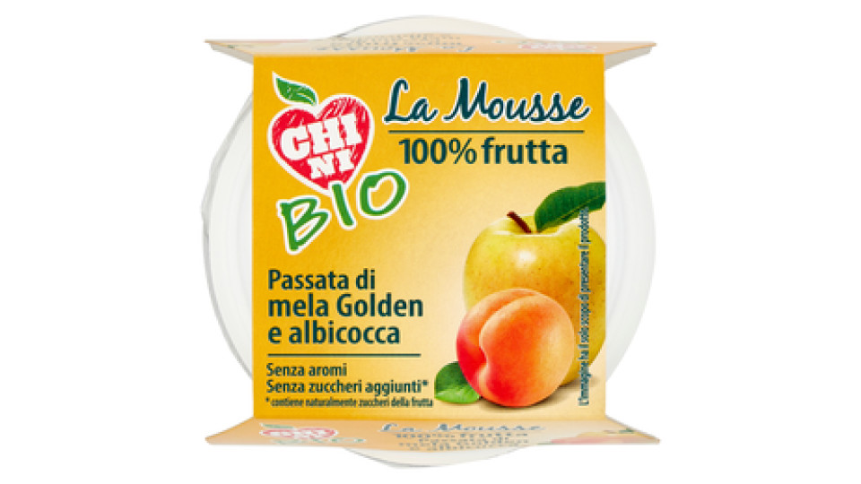 Chini Bio, Passata di mela e albicocca Bio