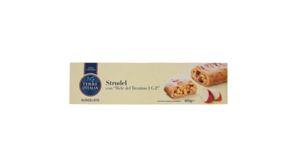 Terre d'Italia Strudel del Trentino con ripieno di mele surgelato