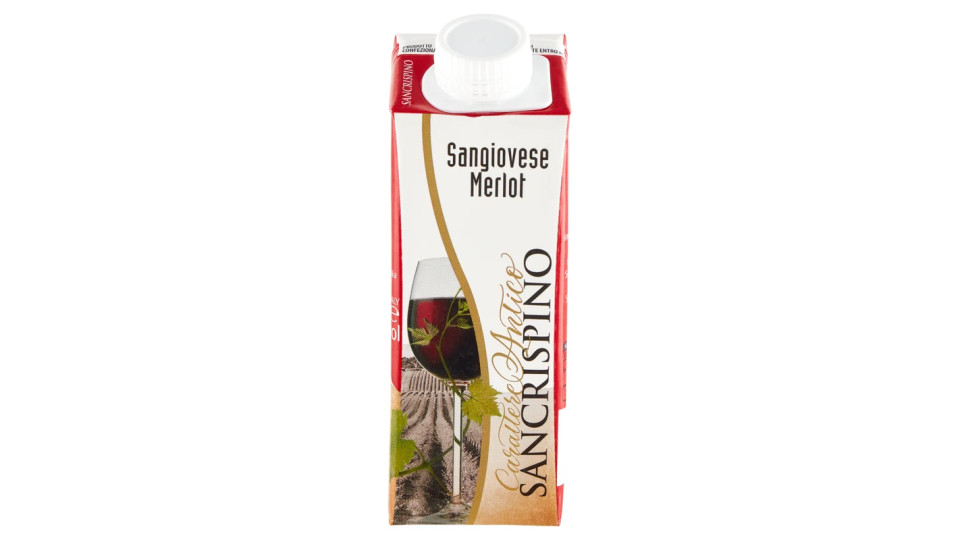 San Crispino Carattere Antico Sangiovese Merlot Rubicone IGT