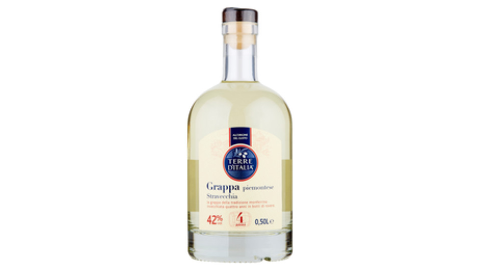Terre d'Italia Grappa piemontese Stravecchia 4 anni