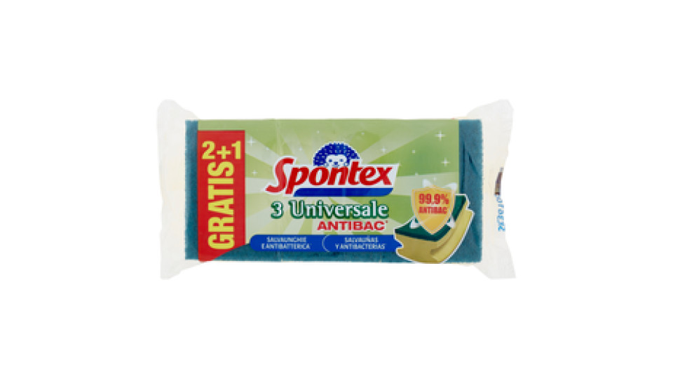 Spontex Universale Antibac Salvaunghie 2+1