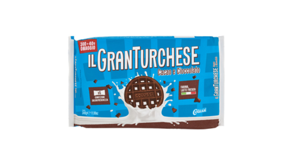 Colussi il GranTurchese Cacao e Cioccolato 340 g