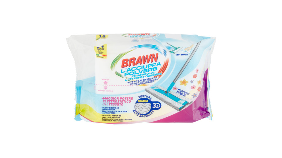 Brawn l'Acciuffa Polvere per Tutte le Superfici