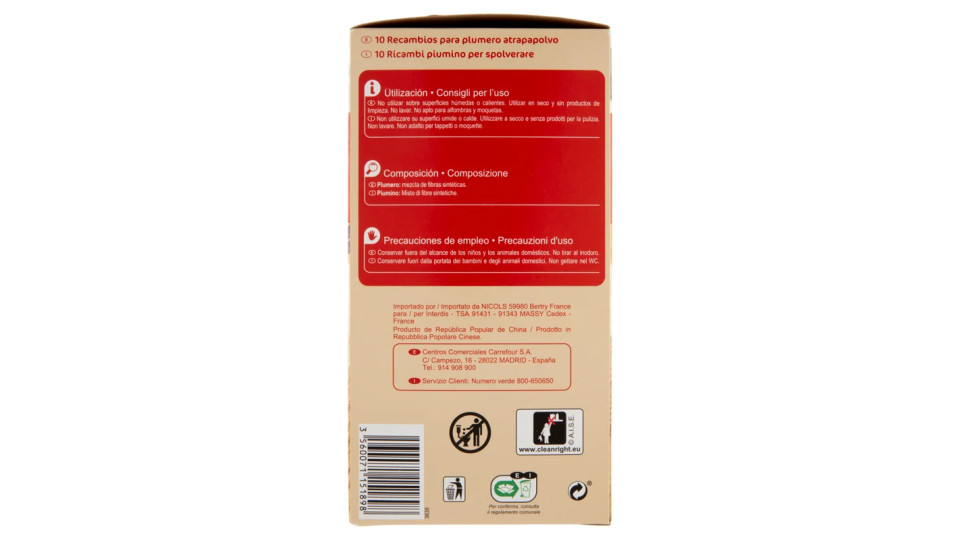 Carrefour Kit Piumino per spolverare