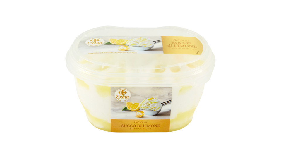 Carrefour Gelato al Succo di Limoni di Sicilia