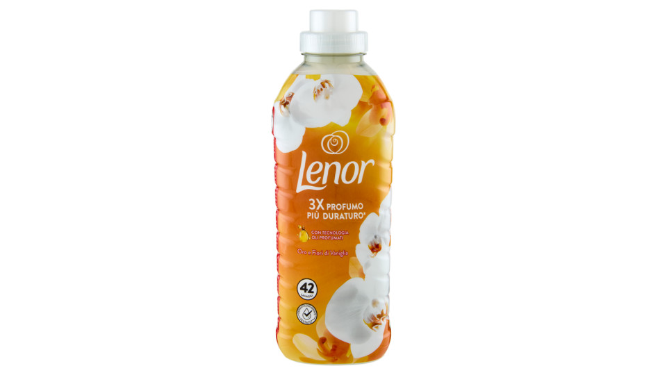 Lenor Ammorbidente Concentrato Oro & Fiori di Vaniglia 42 Lavaggi