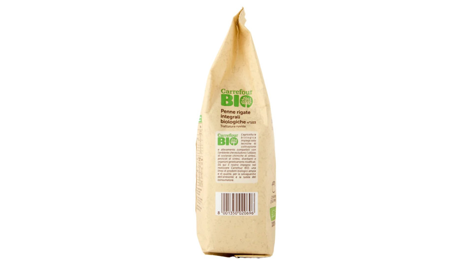 Carrefour Bio Penne rigate integrali n°19