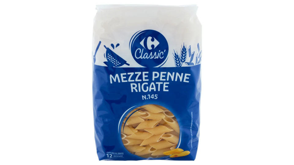 De Cecco Mezze penne rigate n° 141