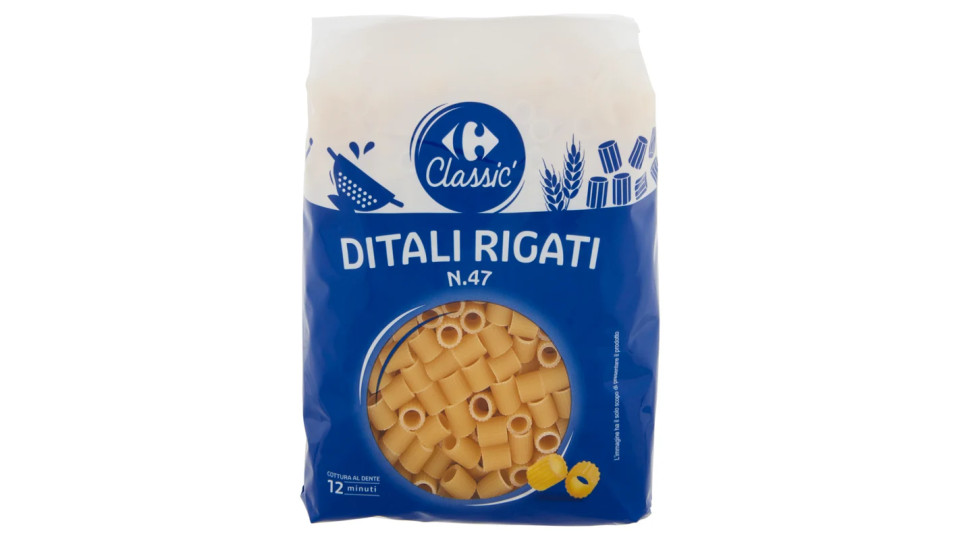 Carrefour Ditali rigati N°118