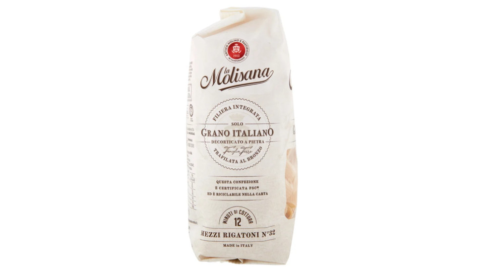 la Molisana Mezzi Rigatoni N°32